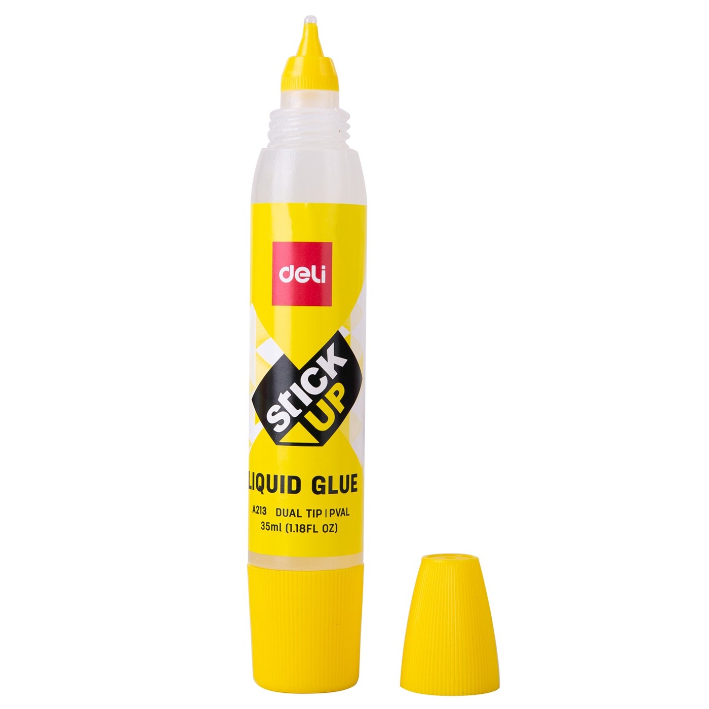 Glue R213 DELI A213 STICK UP LIQUID GLUE 35ML DUAL TIP